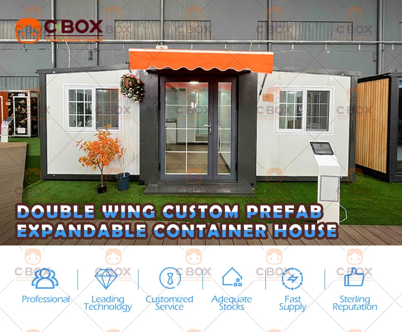 expandable prefab container house