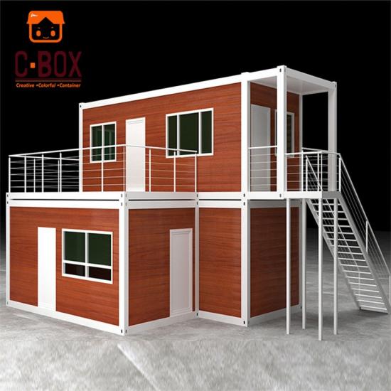 orange container house