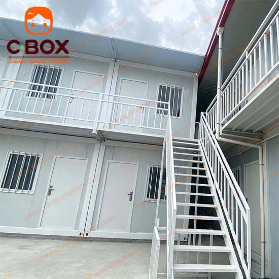 prefab home built on site
